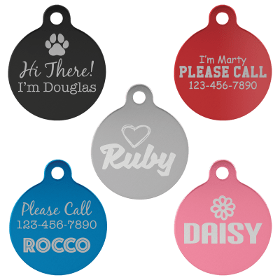 1.25″CIRCLE W/TAB TAG SET