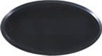 BLK 3X1.5 OVAL BADG FRAME