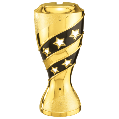 5″ GLD/BLK STAR RISER