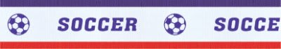 7/8X32 SOCCER NECK RIBBON