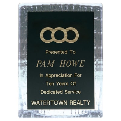 4-1/2X6 STANDING PLAQUE