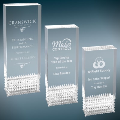 SILVER TRIBUTE ACRYLC SET