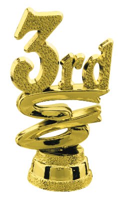 GLD 2-1/8″ 3RD PLACE TRIM