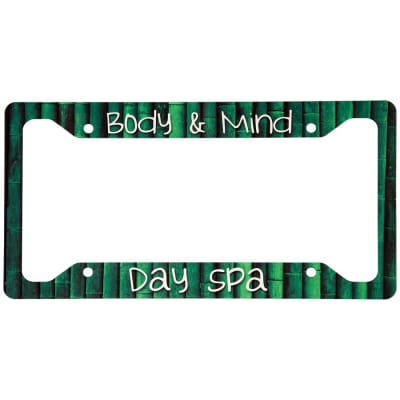 12.25X6.5 LICENSE PLT FRM