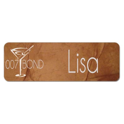 3X1 WHT NAME BADGE UVSUB