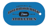 1 1/8X2 WHT DOG TAG UVSUB