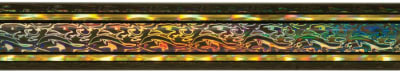 2X3 BLK/GLD VAPOR COL-45″