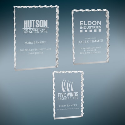 SLV WAVE EDGE ACRYLIC SET