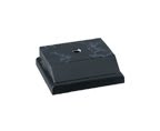 3-1/8X3-5/8 CHCS BLK BASE