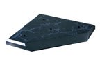 8.25X8.25 BLK 3-POST BASE