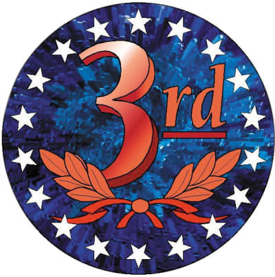 2″3RD PLAC FULL CLR INSRT