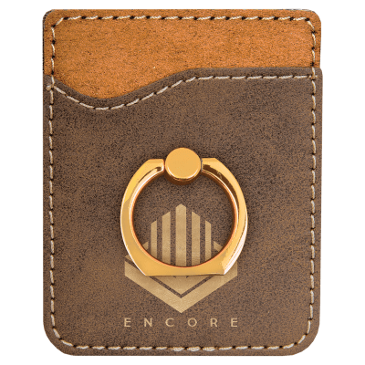 RSTC/GLD PHN WALLET W/RNG