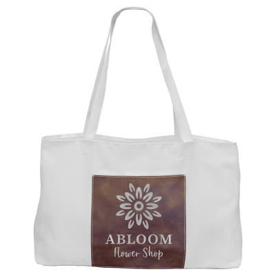 19X12 WHT BAG W-RSTC/SLV
