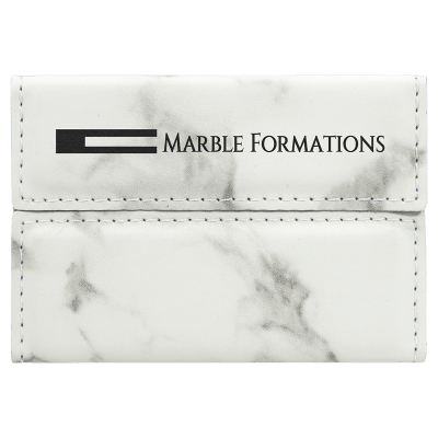 3.75X2.75WHT MRBL HRDCARD