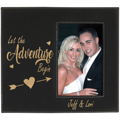 4X6 BLK/GLD PHOTO FRAME