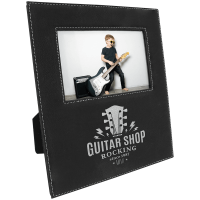 4X6 BLK/SLV PHOTO FRAME