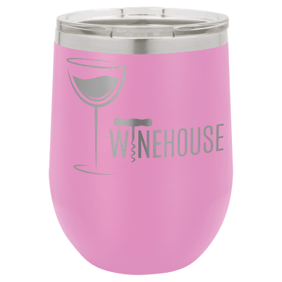 12 OZ LT PRPL STMLS WINE