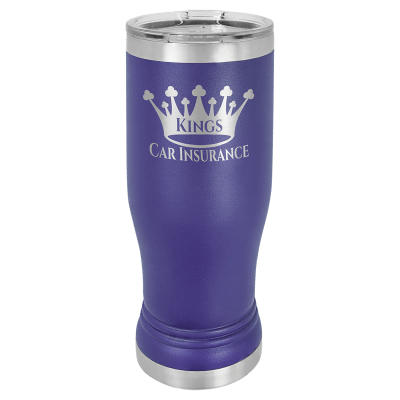 14 OZ PURPLE PILSNER