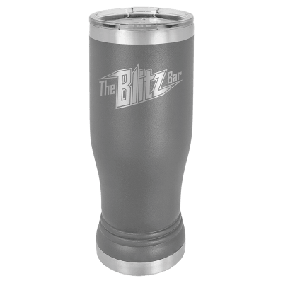 14 OZ DARK GRAY PILSNER