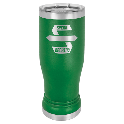 14 OZ GRN PILSNER PLR CML