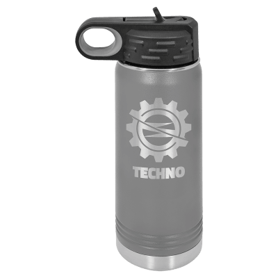 20 OZ DK GRY WATER BOTTLE