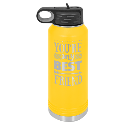 32 OZ YELLOW WATER BOTTLE