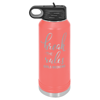 32 OZ CORAL WATER BOTTLE