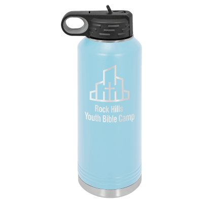 40 OZ LT BLU WATER BOTTLE