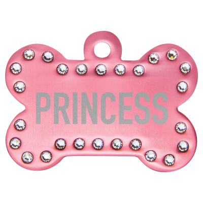 1.5X1″ PNK SWAROVSKI BONE