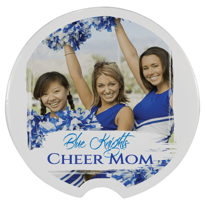 2.5″GLOSS WHT CAR COASTER