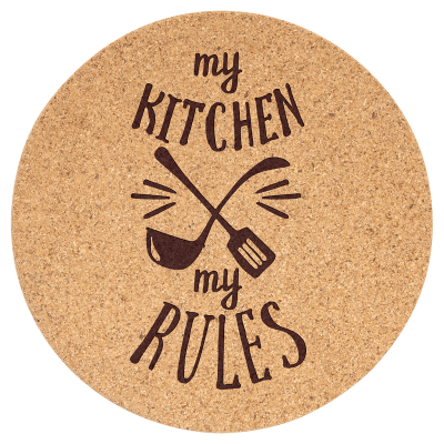 7.5″ RND CORK TRIVET