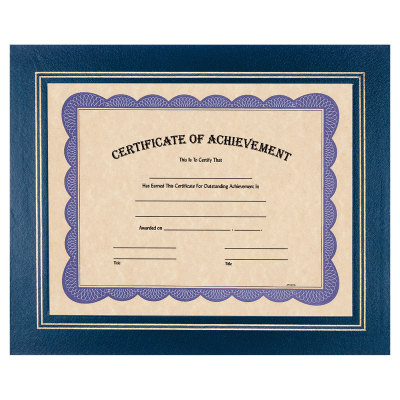 13.25X10.75 BLU CERT HLDR