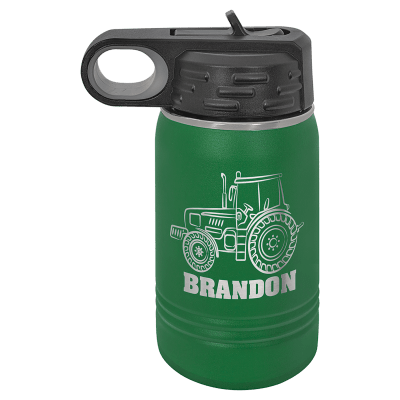 12 OZ GREEN WATER BOTTLE