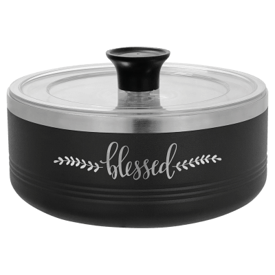 1.25 QT BLK SERVING BOWL