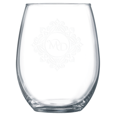 15 OZ STEMLESS WINE GLASS
