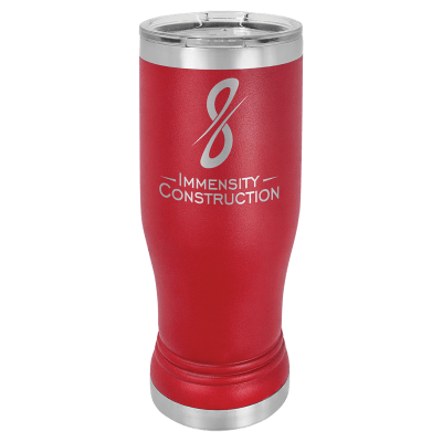 14 OZ RED PILSNER PLR CML