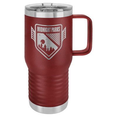 20 OZ MAROON P.C.TRVL MUG