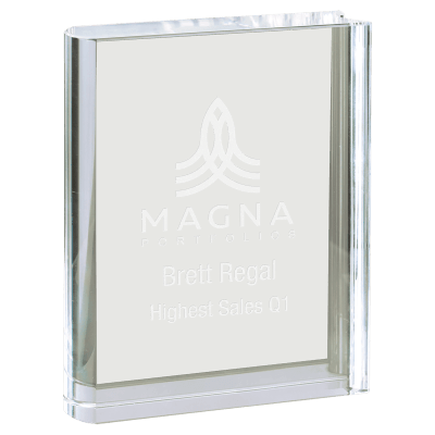 3.75X5 CLR CRYSTAL BOOK