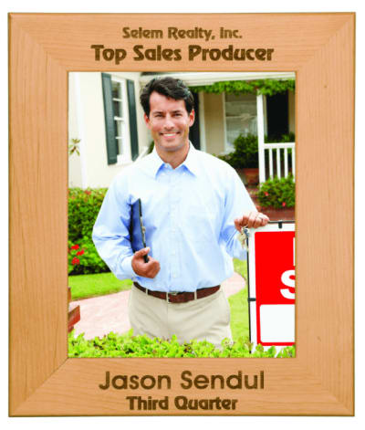 3.5X5 RED ALDER PIC FRAME