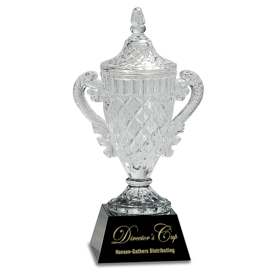 12.75″ CRY CUP W/BLK BASE