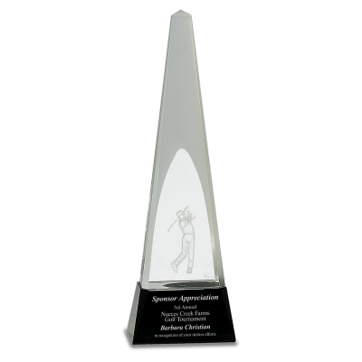 11.5″ CRYSTAL GOLF SPIRE