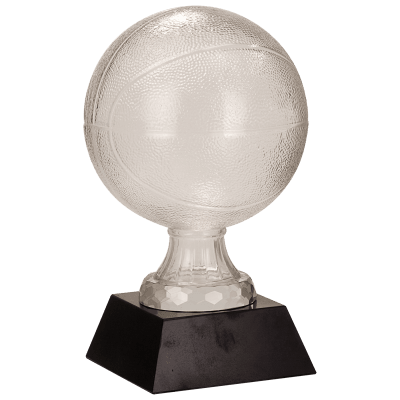 13″GLASS BSKTBALL W/BASE