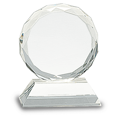 3″ CRYSTAL ROUND