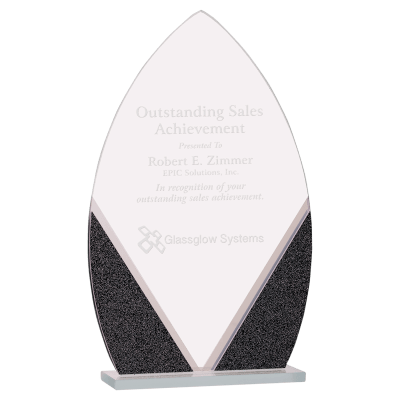 7.25″ OVAL DESIGNER GLASS