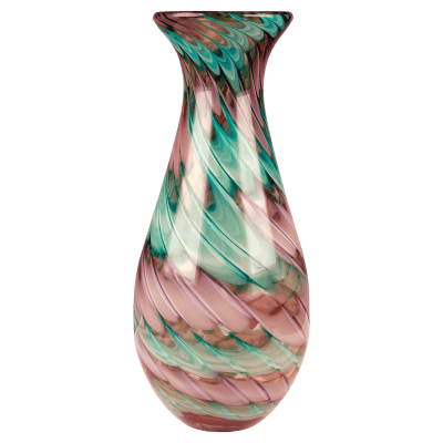 14.5″ ART GLASS VASE