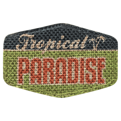 3X2 HEX BURLAP SUB PATCH