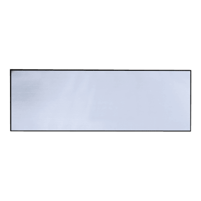 3X1 BRD SLVR/BLK SQ CORNR