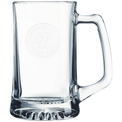 14 OZ BEER MUG W/HANDLE