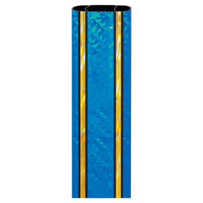 2X3 BLU/GLD ILLUSION-45″