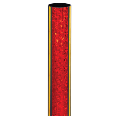 45″RND RED/GOLD ILLUSION